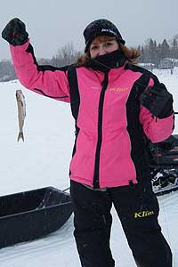 Ice Fishing in Jackman, Maine